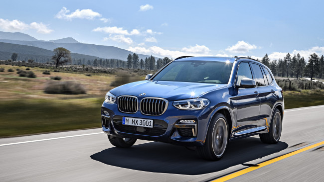 Обои картинки фото bmw x3 m40i xdrive 2018, автомобили, bmw, x3, m40i, xdrive, 2018