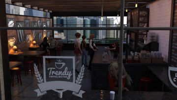 Картинка 3д+графика люди+ people фон взгляд девушки