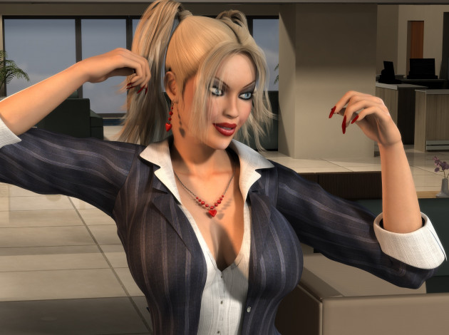 Обои картинки фото 3д графика, люди , people, фон, девушка, взгляд