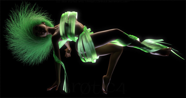 Обои картинки фото 3д графика, фантазия , fantasy, фон, девушка, взгляд