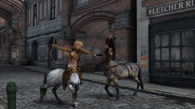 Обои картинки фото 3д графика, существа , creatures, centaur