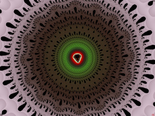 Картинка 3д+графика фракталы+ fractal цвет фон узор