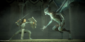 Картинка 3д+графика фантазия+ fantasy фон взгляд девушка