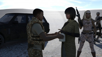 Картинка 3д+графика фантазия+ fantasy фон взгляд девушка