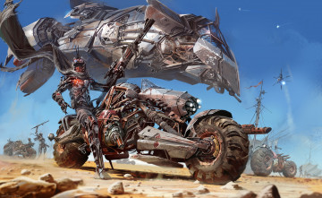 Картинка фэнтези роботы +киборги +механизмы by ignacio bazan-lazcano