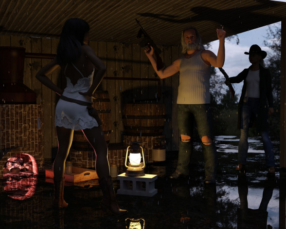 Обои картинки фото 3д графика, люди , people, фон, взгляд, девушка