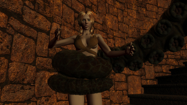 Обои картинки фото 3д графика, фантазия , fantasy, фон, взгляд, девушка