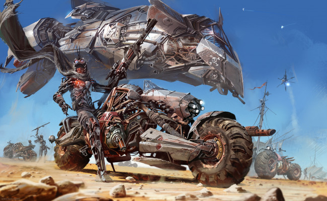 Обои картинки фото фэнтези, роботы,  киборги,  механизмы, by, ignacio, bazan-lazcano