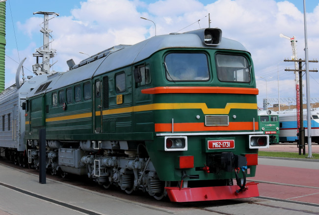 Обои картинки фото тепловоз, техника, локомотивы, локомотив, музей