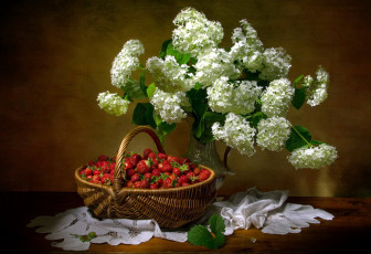 Картинка еда клубника +земляника