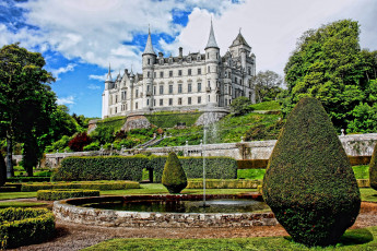 обоя dunrobin castle, scotland, города, замки англии, dunrobin, castle