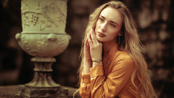 Картинка девушки -+блондинки +светловолосые грусть