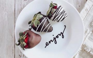 Картинка еда клубника +земляника