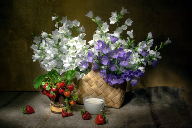 Обои картинки фото еда, клубника,  земляника