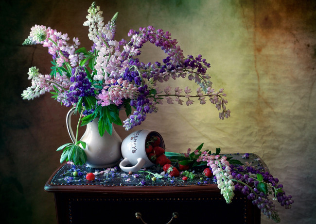 Обои картинки фото еда, клубника,  земляника