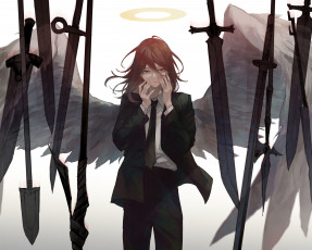 Картинка аниме chainsaw+man chainsaw man