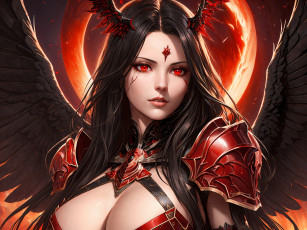 Картинка фэнтези ангелы нейросети графика нейроарт ai art нейронные сети рисунки нейро искусство