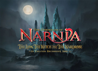 Картинка рисованное кино +мультфильмы нарния замок скалы луна