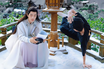 Картинка разное знаменитости сяо чжань ван ибо костюм сценарий