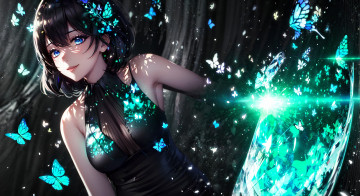 Картинка аниме магия +колдовство +halloween нейросети графика нейроарт ai art нейронные сети рисунки нейро искусство