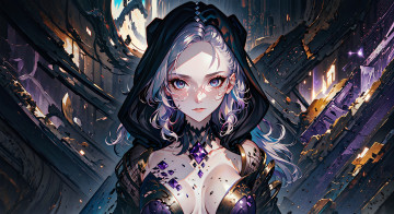 Картинка аниме unknown +другое+ нейросети графика нейроарт ai art нейронные сети рисунки нейро искусство