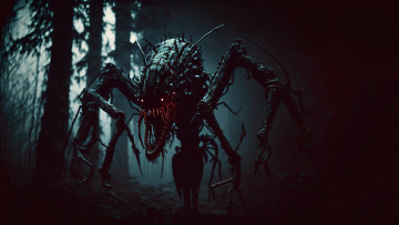 Картинка 3д+графика ужас+ horror нейросети графика нейроарт ai art нейронные сети рисунки нейро искусство