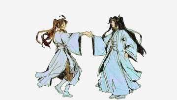 Картинка аниме mo+dao+zu+shi вэй усянь лань ванцзи