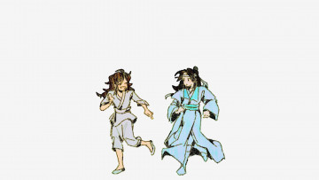 Картинка аниме mo+dao+zu+shi вэй усянь лань ванцзи дети