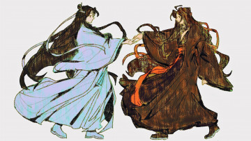 Картинка аниме mo+dao+zu+shi вэй усянь лань ванцзи