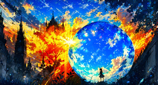 Обои картинки фото аниме, магия,  колдовство,  halloween, нейросети, графика, нейроарт, ai, art, нейронные, сети, рисунки, нейро, искусство