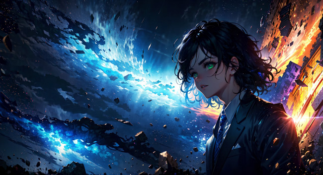 Обои картинки фото аниме, unknown,  другое , нейросети, графика, нейроарт, ai, art, нейронные, сети, рисунки, нейро, искусство