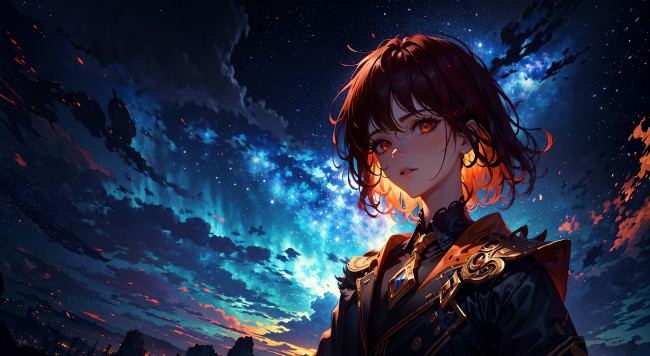 Обои картинки фото аниме, unknown,  другое , нейросети, графика, нейроарт, ai, art, нейронные, сети, рисунки, нейро, искусство