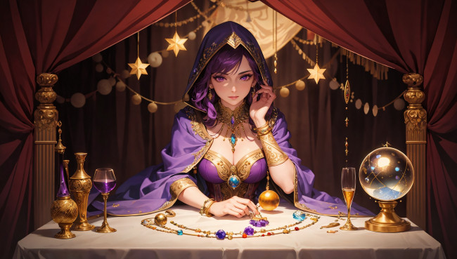 Обои картинки фото аниме, магия,  колдовство,  halloween, нейросети, графика, нейроарт, ai, art, нейронные, сети, рисунки, нейро, искусство