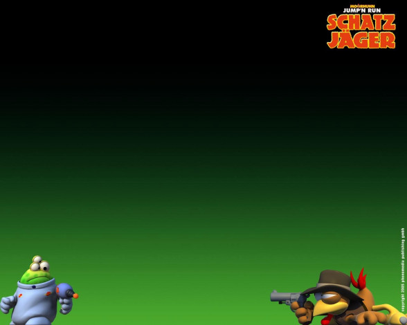 Обои картинки фото видео, игры, moorhuhn, the, good, egg, and, ugly