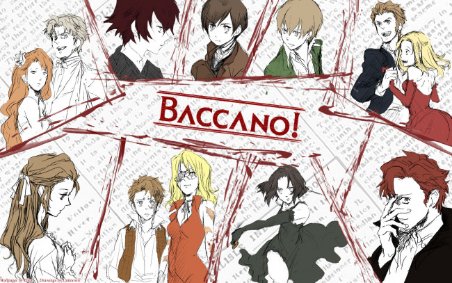 Обои картинки фото аниме, baccano