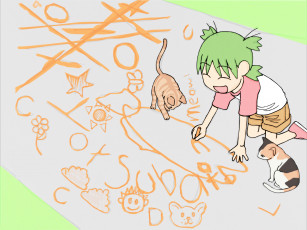 обоя аниме, yotsubato