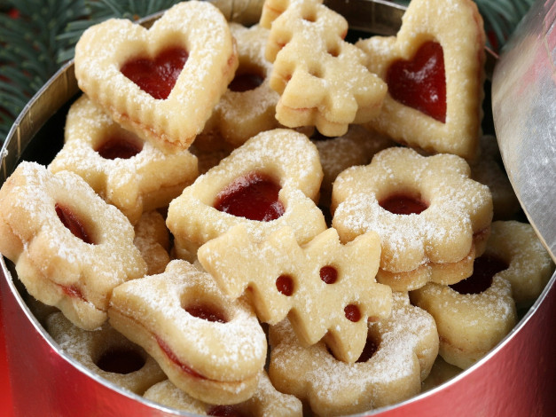 Обои картинки фото еда, пирожные, кексы, печенье