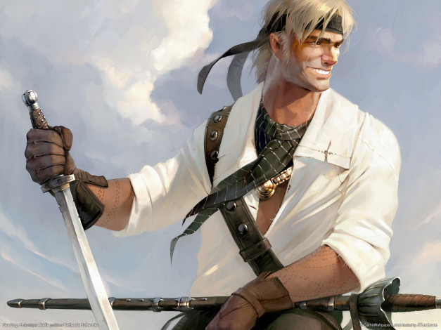 Обои картинки фото sea, dogs, видео, игры