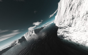 Картинка 3д графика nature landscape природа