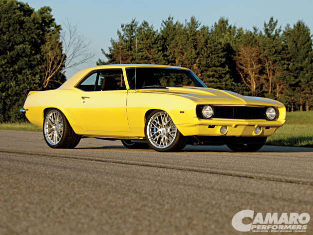 Обои картинки фото автомобили, camaro