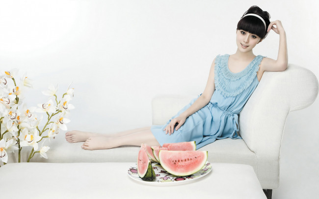 Обои картинки фото Li Bingbing, девушки