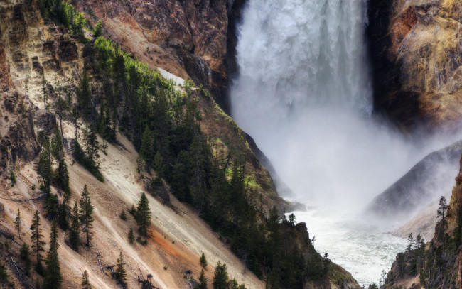 Обои картинки фото природа, водопады