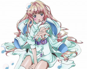 Картинка аниме macross frontier девушка рука