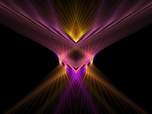 Картинка 3д графика fractal фракталы абстракции