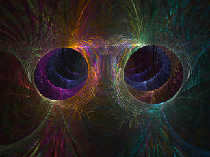 Картинка 3д графика fractal фракталы абстракция