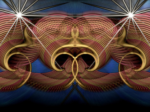 Картинка 3д графика fractal фракталы фрактал