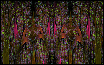 Картинка 3д графика fractal фракталы фрактал