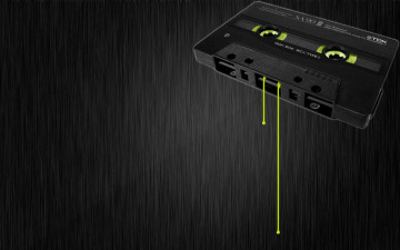 Картинка 3д графика modeling моделирование магнитофоная касета