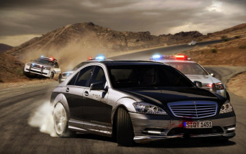 Картинка автомобили 3д погоня