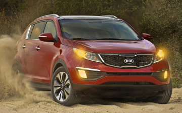 Картинка автомобили kia джип sportage